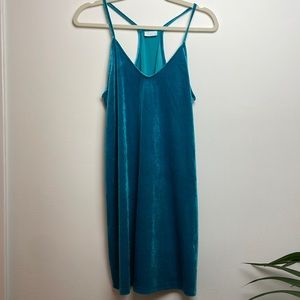 Abound Turquoise crushed blue tunic